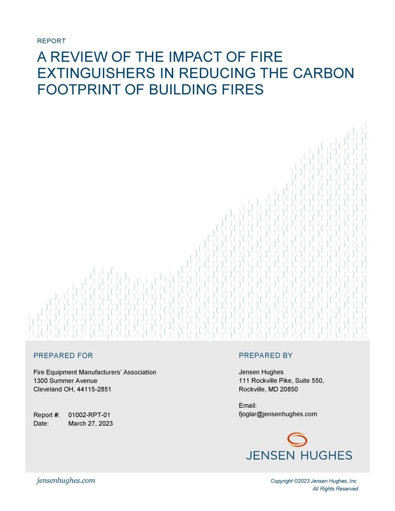 cover of carbon footprint study
