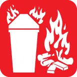 Class A fire icon