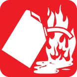 Class B fire icon